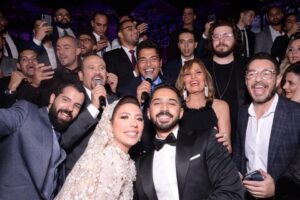 بالصور...حفل زفاف نجل شقيق حميد الشاعري المهندس مجدي الشاعري