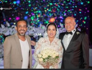 بالصور … حفل زفاف ايناس عباس على رجل الاعمال صبحي عبد الخالق