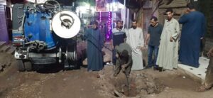 محافظ الفيوم يوجه السكرتير العام بتفقد موقع انسداد "خط علاج ظاهرة الرشح" بقرية فيديمين