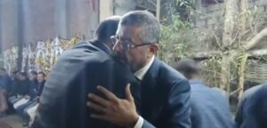 بالصور نواب الفيوم والقيادات التنفيذية والأمنية والشعبية في عزاء والدة المهندس حسام الشيمي