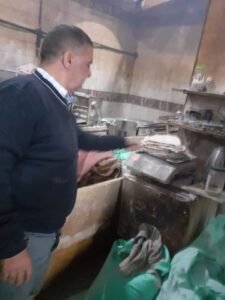 تحرير ٢٠ محضر واعدام ١٥٠ كيلو مواد غذائية بالبحيرة