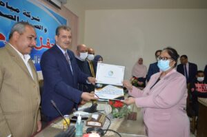 مياه الفيوم تكريم ٣٣ من العاملين المحالين للمعاش وأسر المتوفيين